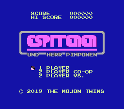 Espitenen und Herr Pimponen title screen