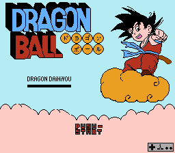 Dragon Ball: Dragon Daihikyou NES title screen