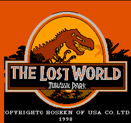 Jurassic Park - The Lost World title screen