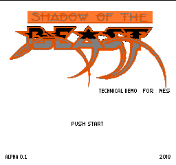 Shadow of the Beast title screen