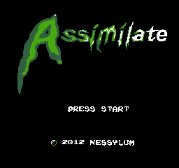 Assimilate title screen