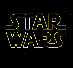 star wars nes title screen